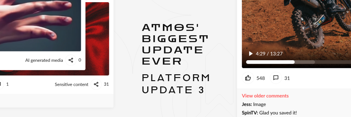 Atmos by WarpLight Platform Update 3 graphic